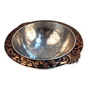 Gorham Bronze Age Bowl With Decorative Rim